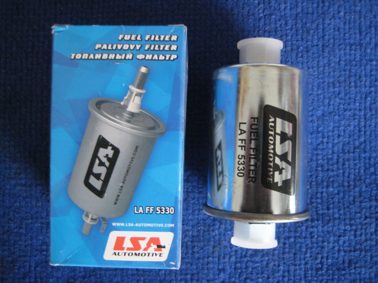 Фільтр паливний на гайках ВАЗ 2108 2109 2110 2111 2112 2113 2114 2115 2115 21073 Opel Опель LSA