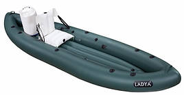 Надувна байдарка Тура ЛБ-380НВ Турист-2 комфорт