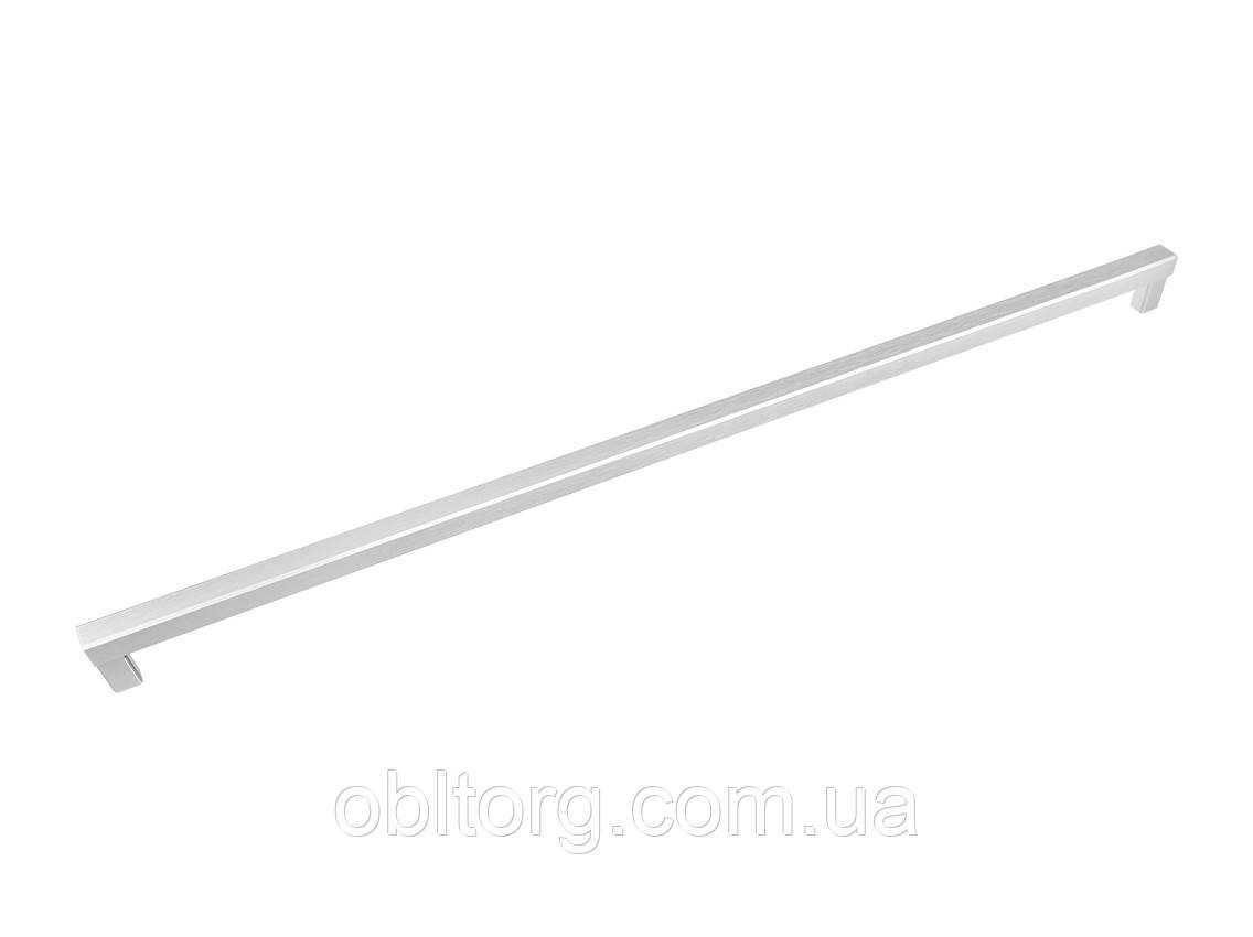 Ручка меблева релінг Virno Lines 409 нікель браш 640, фото 1