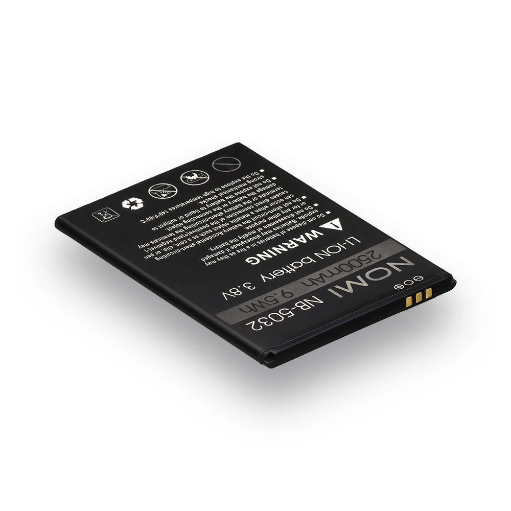 Акумулятор Nomi NB-5032 / i5032 Evo X2, 2500 mAh ААА Original PRC