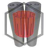 Філ'єра триканальна для машин безперервного лиття, фото 2