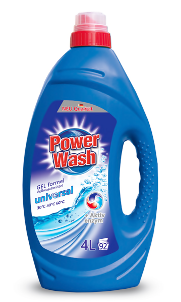 Гель для прання універсальний Power Wash Gel Universal 4 л