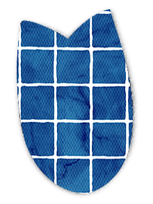 Плівка для басейнів Elbeblue Line SBGD160 SUPRA Mosaic azur