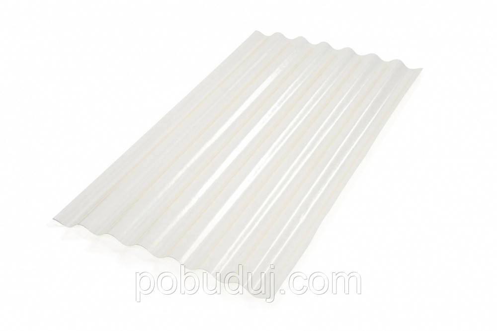 Рулонний шифер Elyplast прозорий 2,5x10м, фото 1