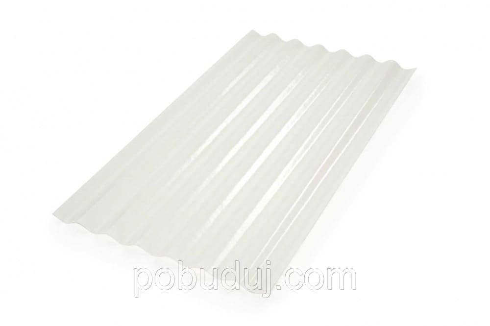 Рулонний шифер Elyplast білий 2x10м, фото 1