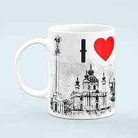 Чашка Київ графіка (I love Kyiv)