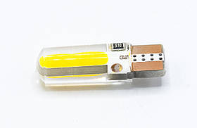 Габарит LED T10 #32 - COB DZ20 12v / колір Жовтий