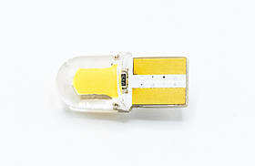 Габарит LED T10 #40 - COB type-B SHORT 12V / колір Жовтий