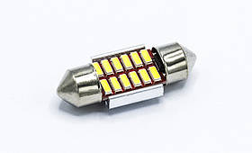 Габарит LED 31мм #91 (черв, плата) 14smd (радіатор) / колір Білий