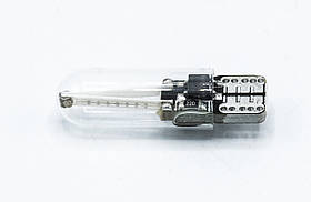 Габарит LED T10 #18 - 2COB Type-A в колбі 12-24V / колір Синій