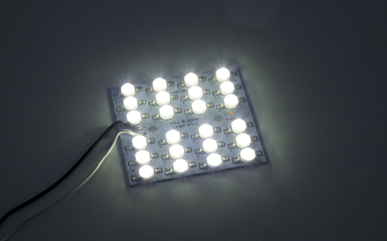 Модуль LED LH52 - 5030 ( металева основа ) / Білий