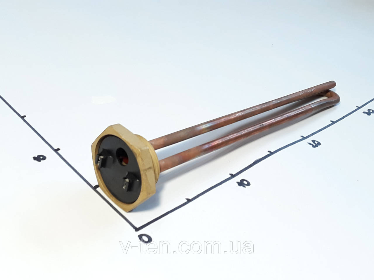 ТЕН для бойлера 1500W з різьбою 1¼" Kawai