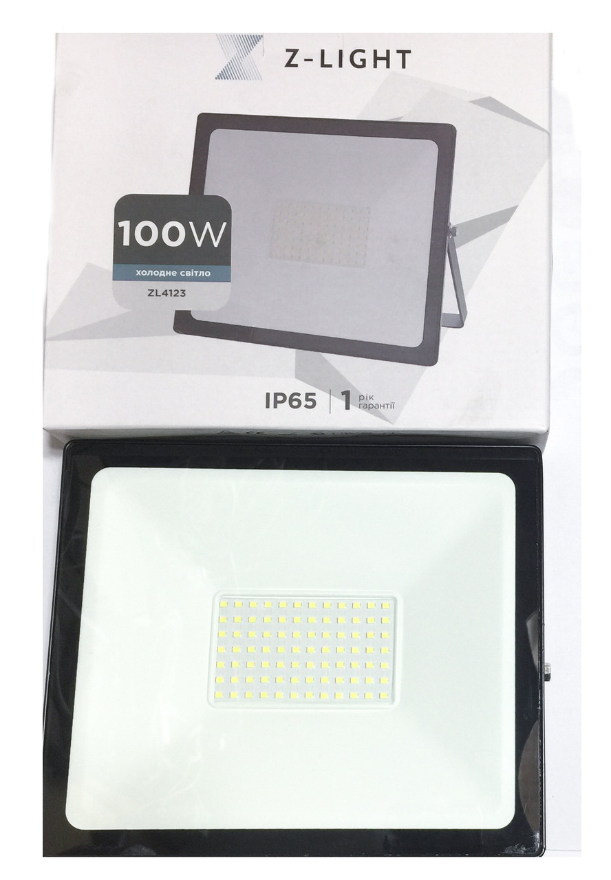 Світлодіодний прожектор Z-light LED 30 Вт 6500К 8000Лм IP65
