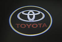 Подсветка "DOOR LIGHT" логотип TOYOTA