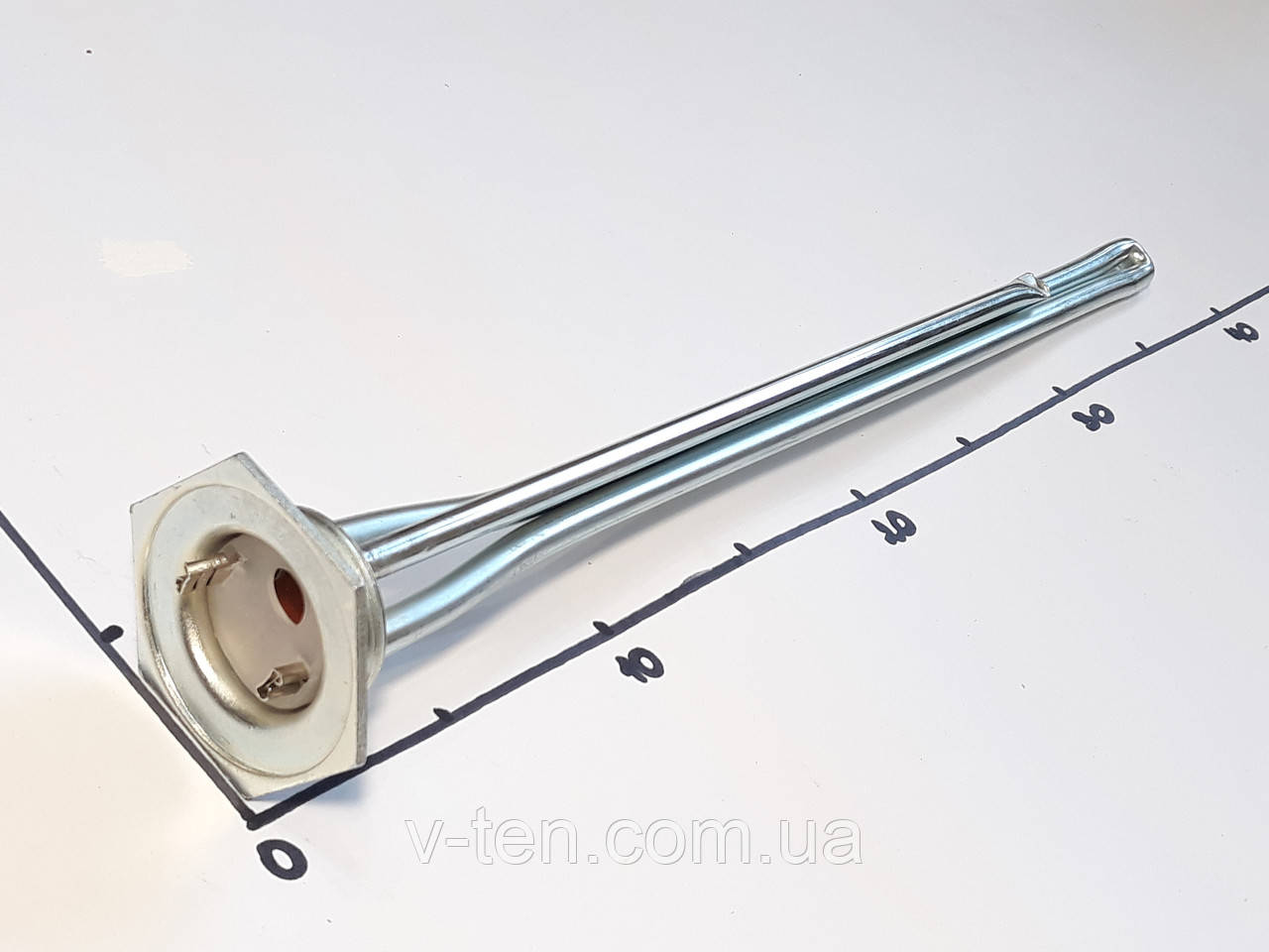 ТЕН для батареї 1500W з лівою різьбою 1¼" БМЗ (Україна)