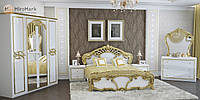 Спальня "Ева" от Миро-Марк (белый глянец, золото) с понижкой 7% и бесплатной доставкой