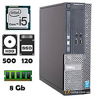 Комп'ютер Dell OptiPlex 3020 SFF (i5 4430 • 8Gb • 500Gb • ssd 120Gb) БУ