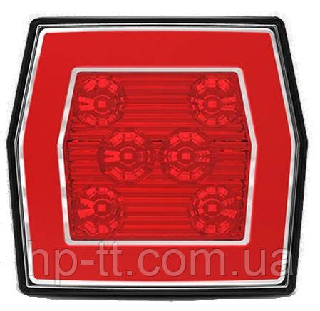 Противотуманний ліхтар Fristom FT-123 LED з габаритним світлом, фото 1