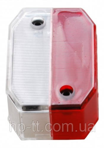 Запасне скло Aspock Flexipoint I Rot/Weiss Cover Lens 10526 для ліхтарів 10525, 10527, 10528, 105280