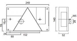 Ліхтар задній Aspock Multipoint I лівий (24-5000-007) 10022991, фото 2
