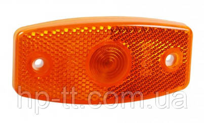 Бічний помаранчевий контурно-габаритний ліхтар JOKOH з відбивачем 100920