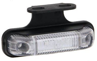 Ліхтар габаритний Fristom FT-013 B+K LED білий на кронштейні з проводом