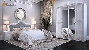 Спальня "Луїза" від Миро-Марк комплект з 3-дверною Шафою зі Знижкою 7% та Безкоштовною доставкою
