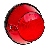 Фонарь габаритный красный под сферическую лампочку R10W Fristom FT-008 C