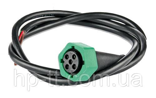 Байонетный коннектор Fristom 5 pin правый с кабелем WTY Bajonet P