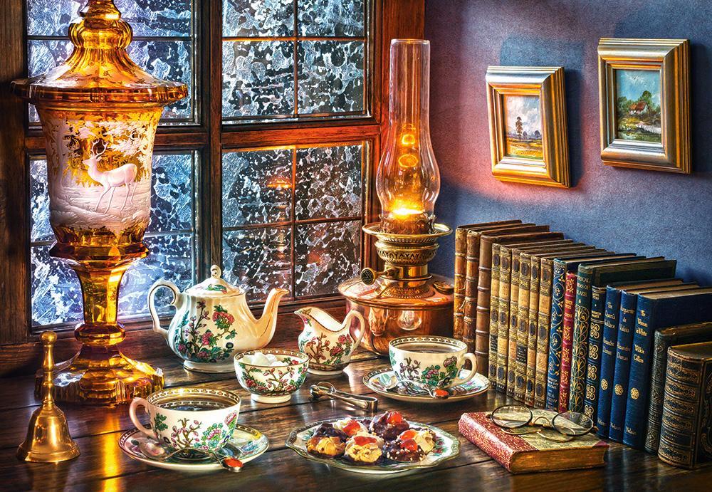 Пазли Castorland 1000 елементів, 68х47 см, в коробці, Чаювання