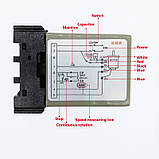 Регулятор швидкості обертання обертів електродвигуна SS-22 AC 220 В, фото 3