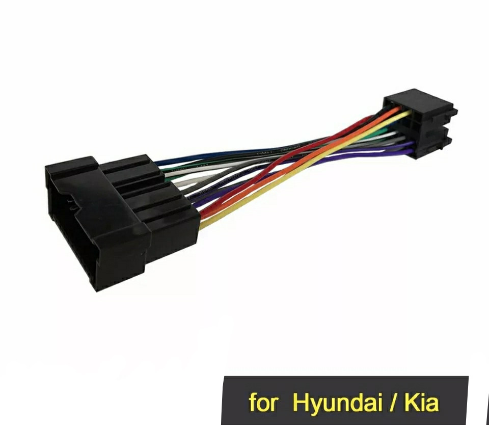 Переходник Adaptor CAR radio cable ISO Hyundai Kia 1999-2005 Stereo, фото 1