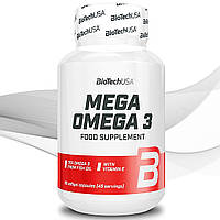 Рыбный жир Biotech Usa Mega Omega 3 90 softgel caps