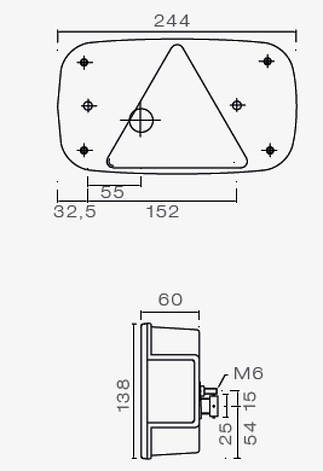 Ліхтар задній Aspock Multipoint III правий (24-8210-007) 10020794, фото 2