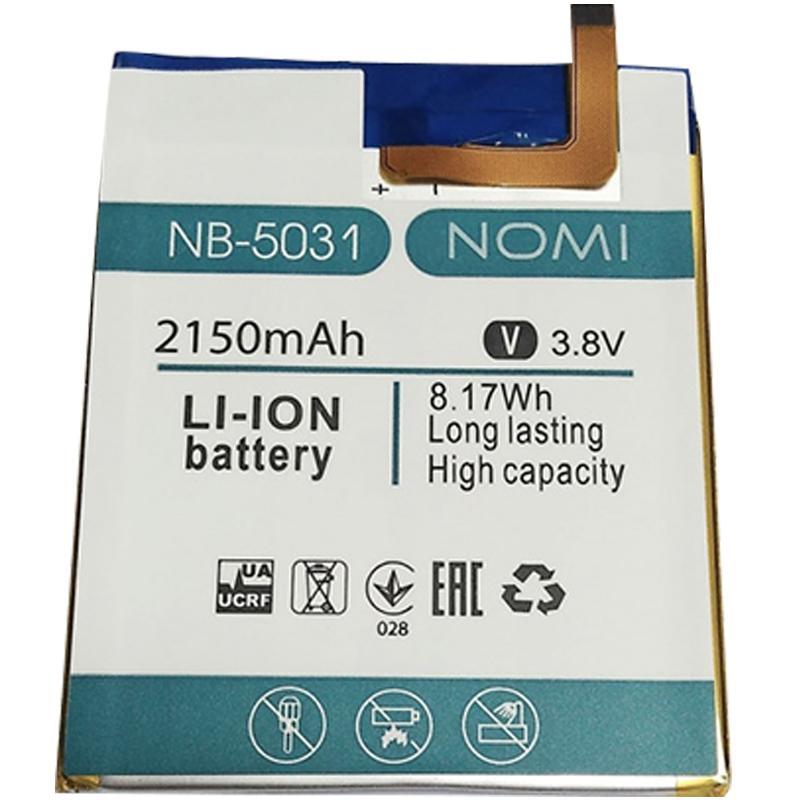 Акумулятор Nomi NB-5031 / I5031 EVO X1, 2150 mAh Original PRC