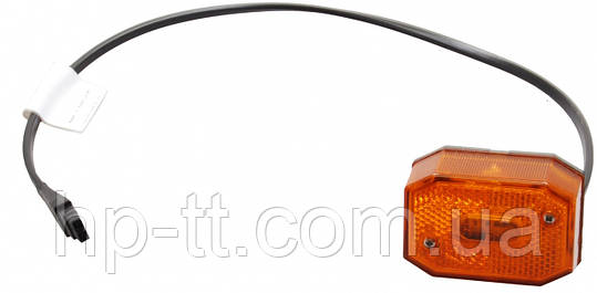 Бічний помаранчевий габаритний ліхтар з відбивачем Aspock Flexipoint I 10571, фото 1