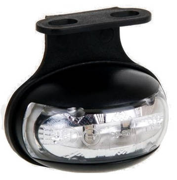 Ліхтар габаритний Fristom FT-012 C+K LED LED червоний на кронштейні з проводом, фото 1