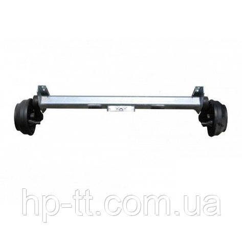 Гальмівна вісь Knott GB 20-S, 2000 кг 1100 мм 6х205 12031, фото 1