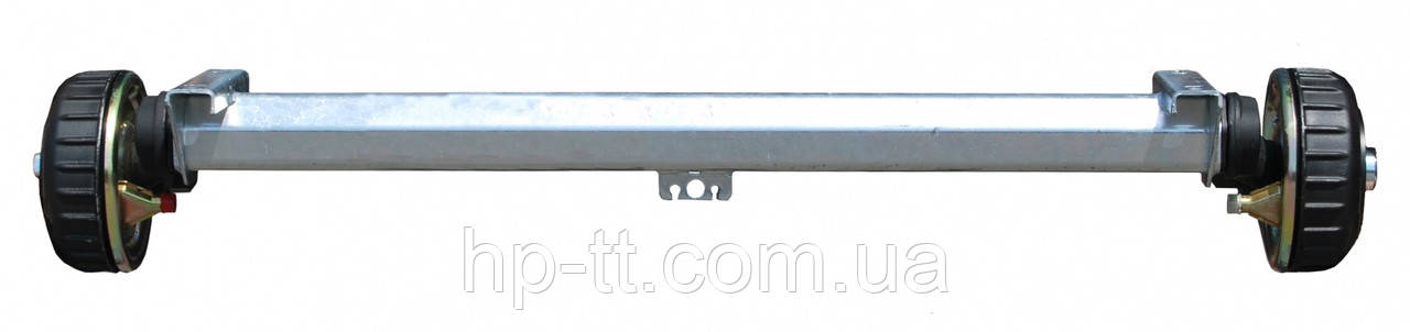 Вісь торсійна AL-KO з гальмом 750 кг маточина 100х4 1400 мм 614083