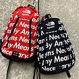 Рюкзак TNF x Supreme red, фото 3