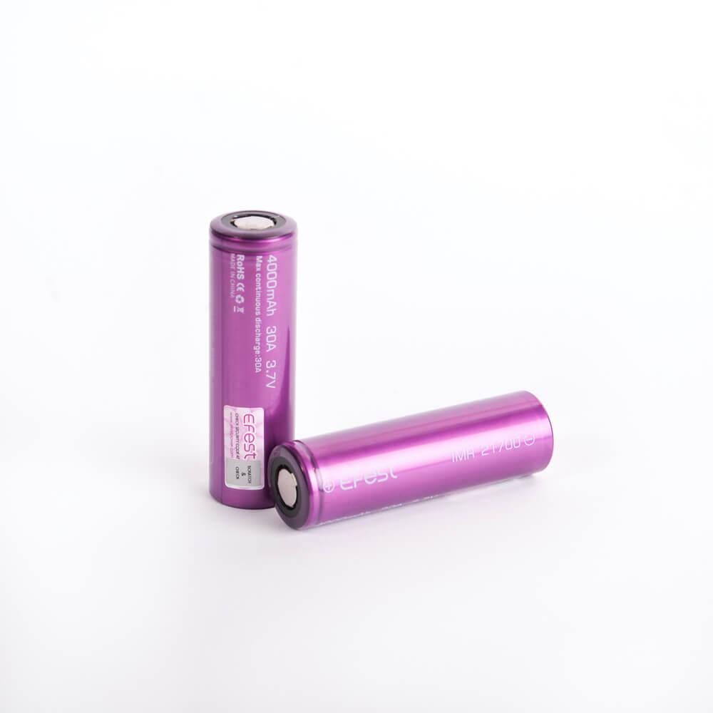 Акумулятор 21700 Efest 4000mAh 30A високострумовий, фото 1