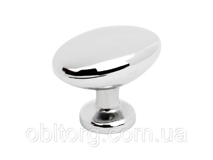 Ручка меблева кнопка GIFF GP09 хром, фото 1