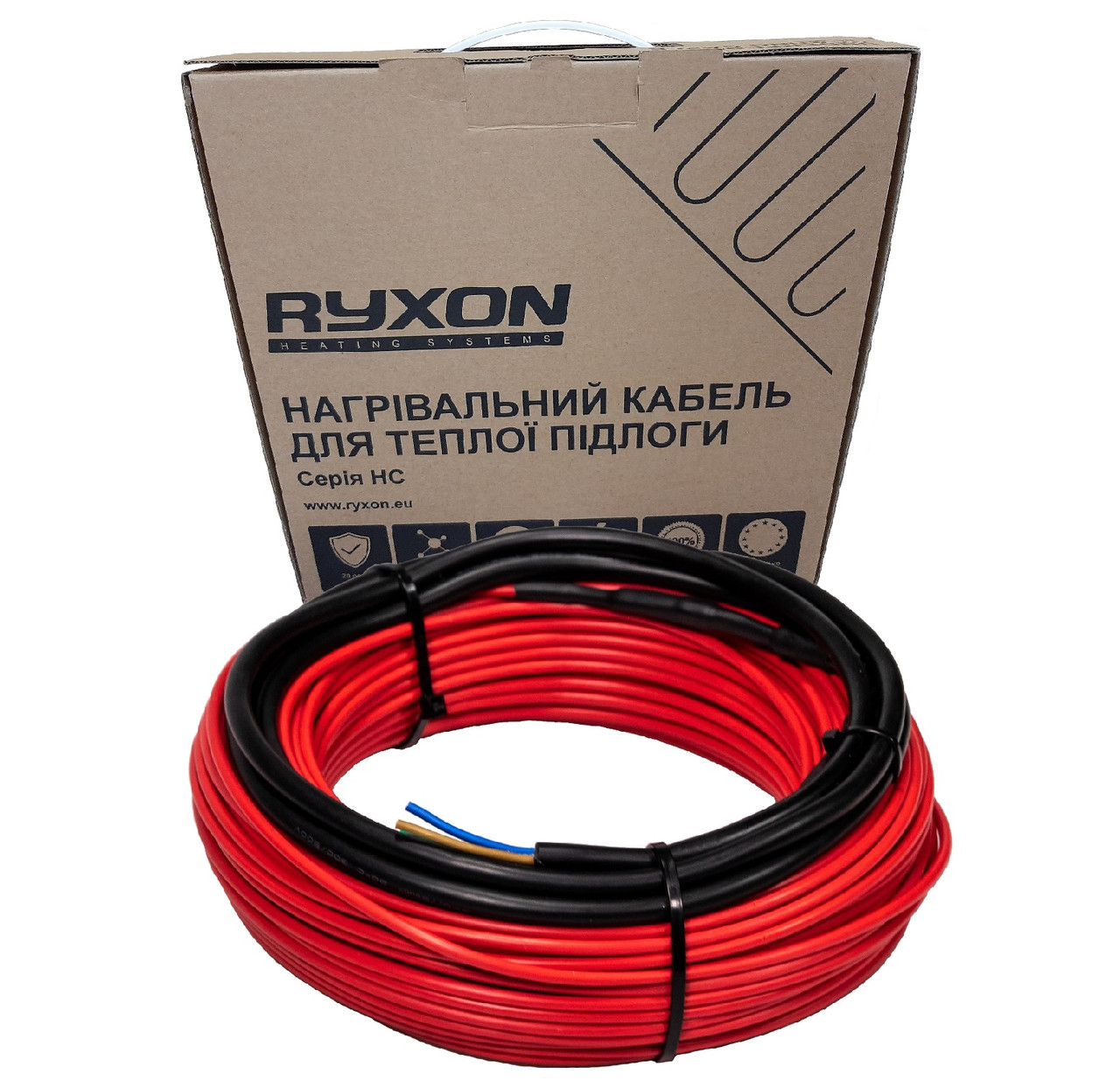 Нагрівальний кабель Ryxon (Латвія) двожильний