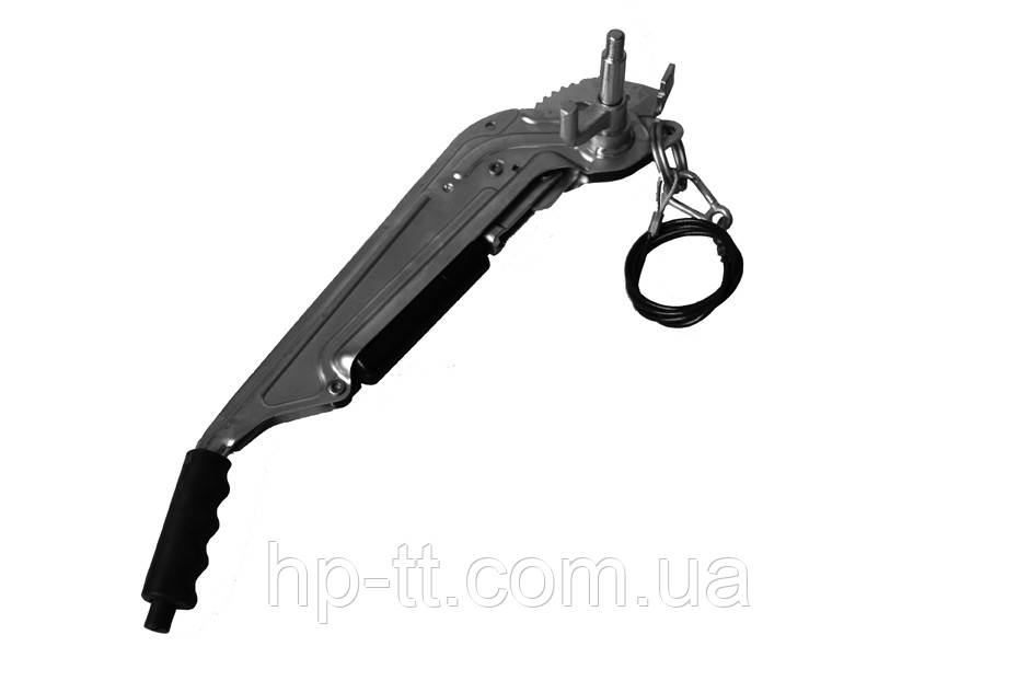 Важіль ручного гальма для ZAF 2,0/2,8-1, з амортизатором і страхувальним тросом