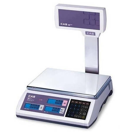 Ваги торгові CAS-ER-Plus EU RS232 (6 кг), фото 2