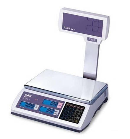 Ваги торгові CAS-ER-Plus EU RS232 (6 кг), фото 2
