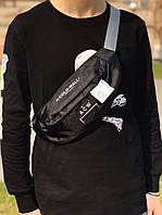 Бананка сумка на пояс ACW чорна