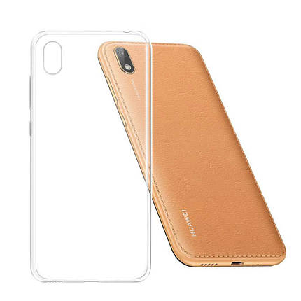 Ультратонкий 0.3 mm чохол для Honor 8S прозорий, фото 1