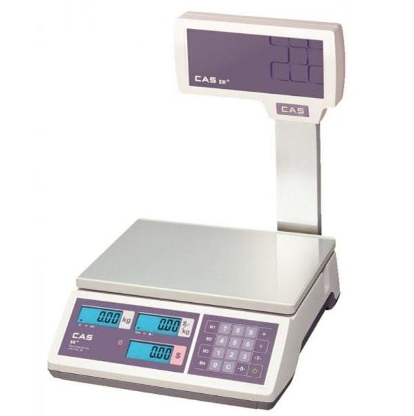 Ваги торгові CAS-ER-JR-CBU RS232 (6 кг)