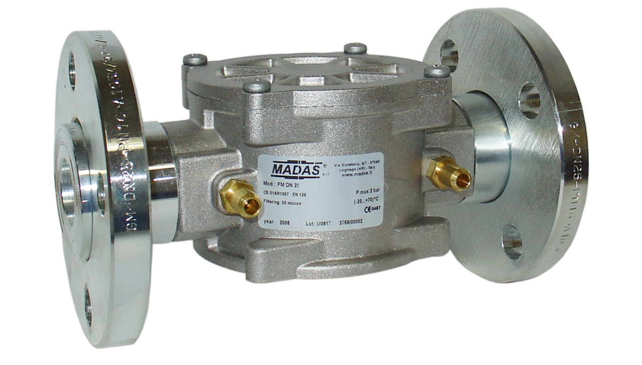 Фільтр газовий FM, DN25, P=2 bar, (Madas) фланцевий, фото 1